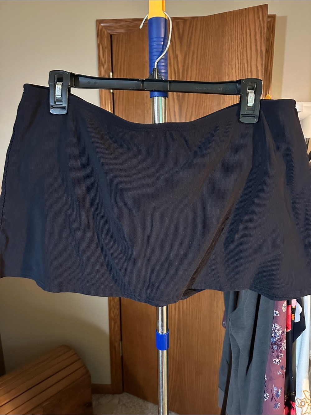Lands' End Black Women's Swim skirt